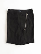 ARMANI BLACK JEANS/ ZIP SKIRT