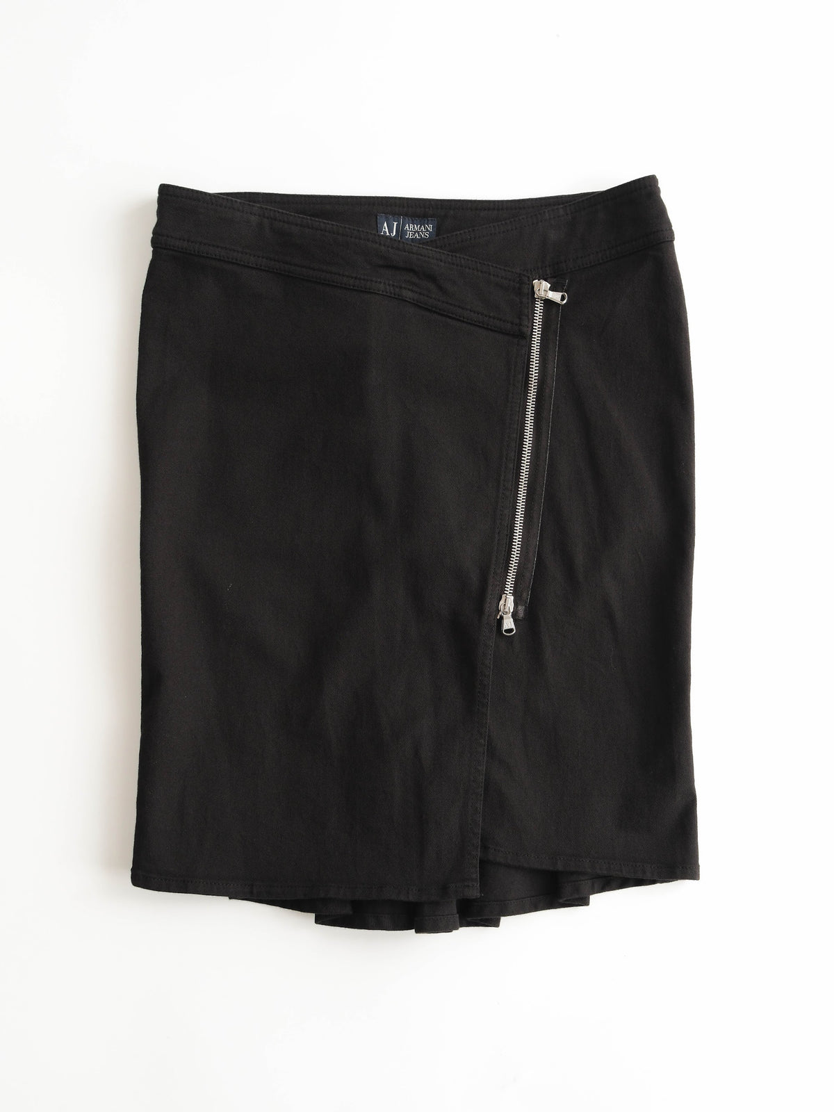 ARMANI BLACK JEANS/ ZIP SKIRT