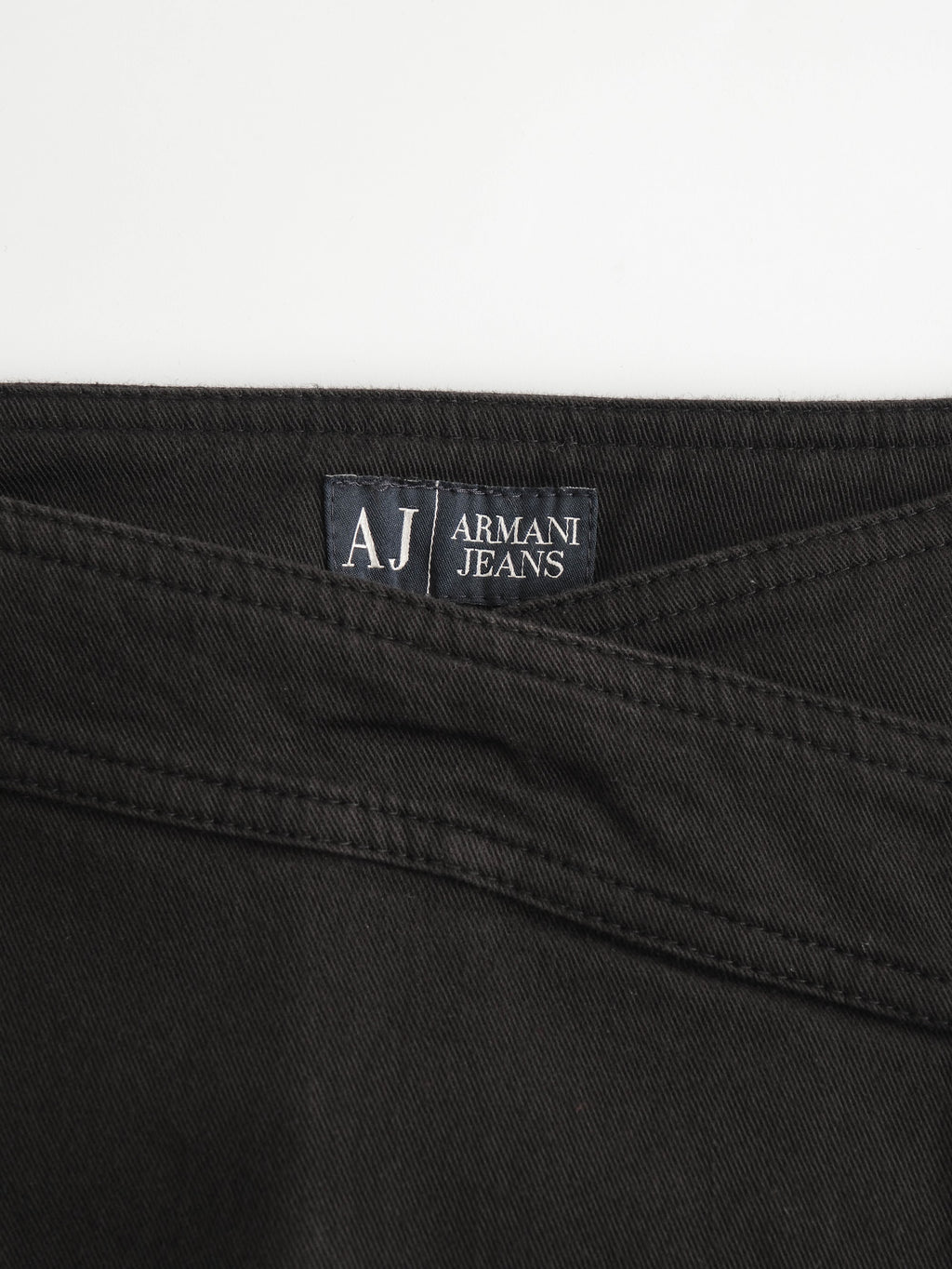 ARMANI BLACK JEANS/ ZIP SKIRT