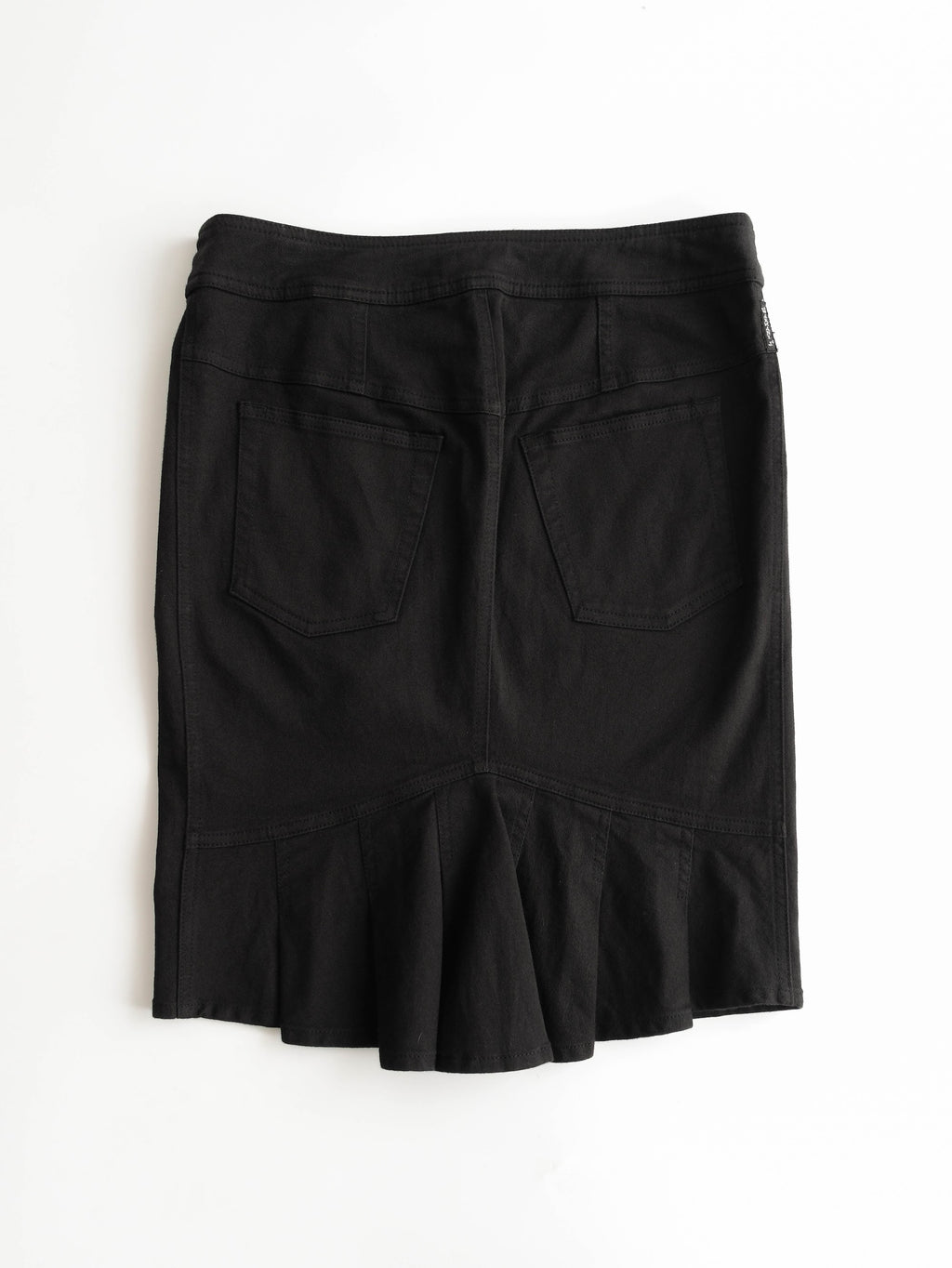 ARMANI BLACK JEANS/ ZIP SKIRT