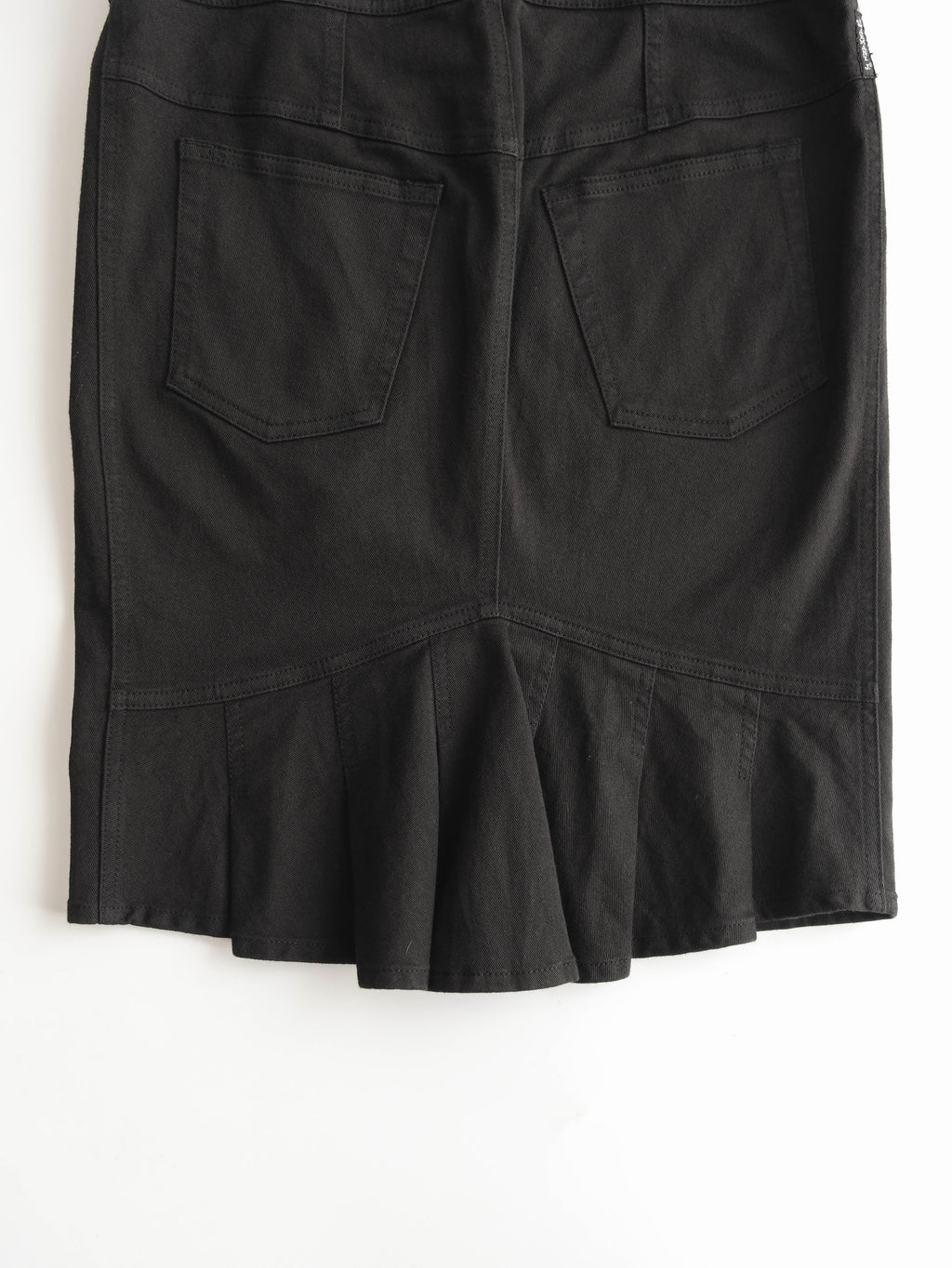 ARMANI BLACK JEANS/ ZIP SKIRT