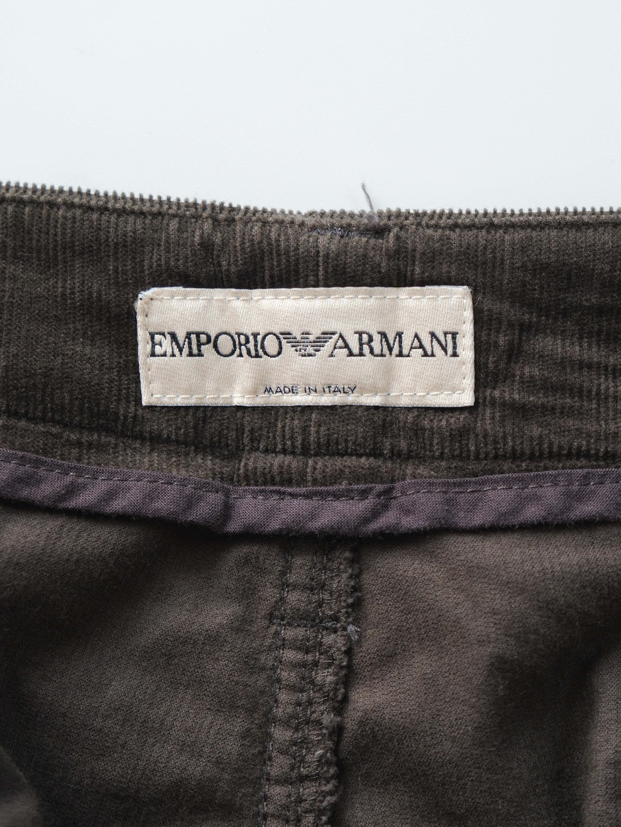ARMANI BROWN EMPORIO PANTS