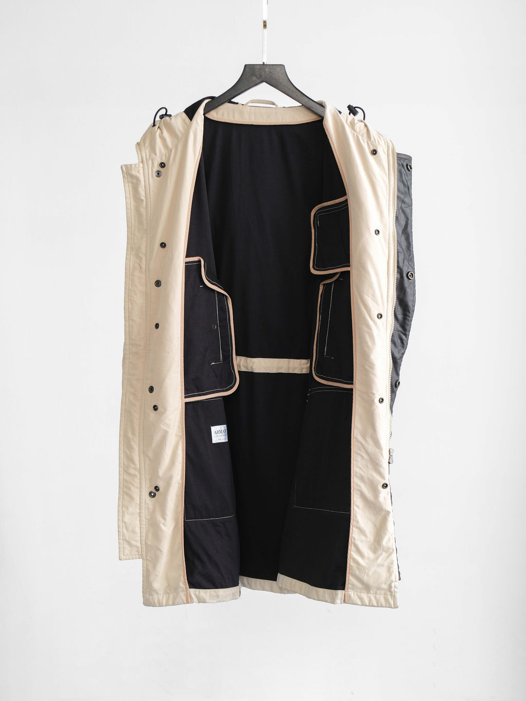 ARMANI CREAM COLLEZIONI COAT