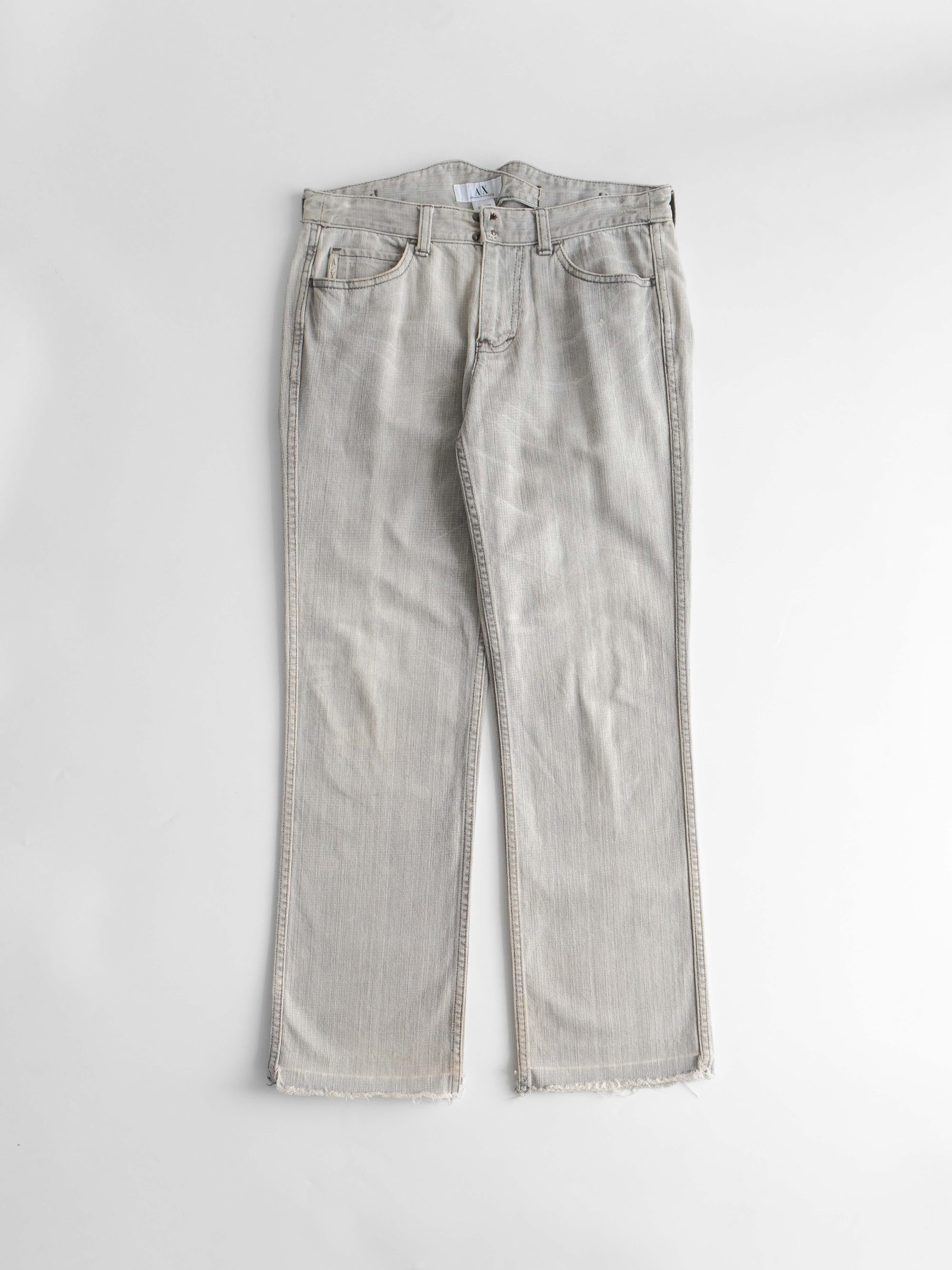 ARMANI GREY EXCHANGE/ LIGHT JEANS