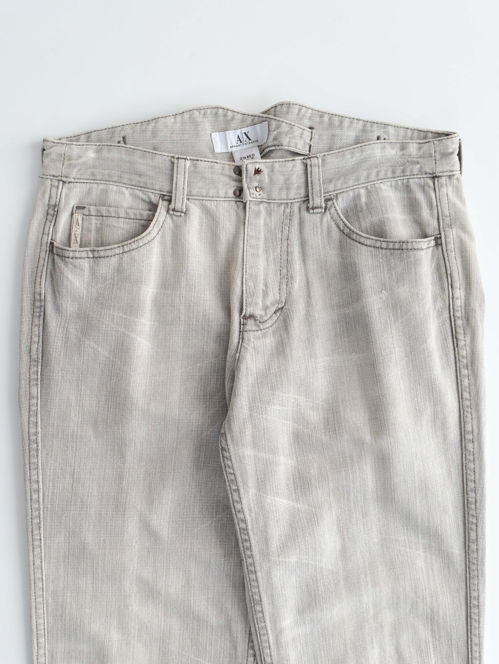 ARMANI GREY EXCHANGE/ LIGHT JEANS