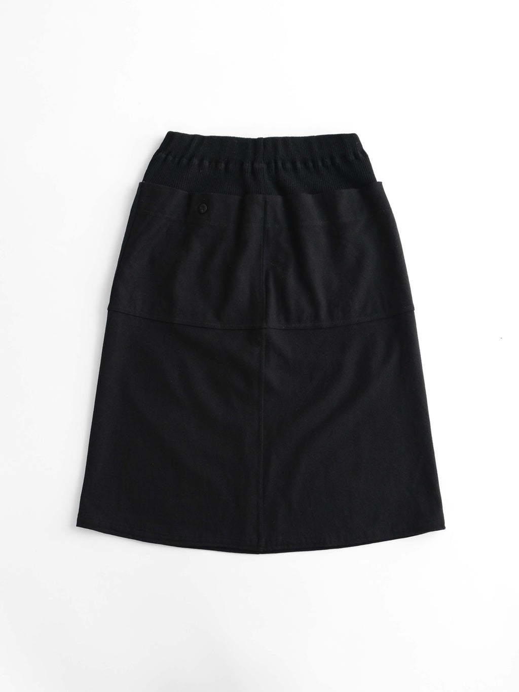 AW2003 ISSEY MIYAKE PLANTATION BLACK SKIRT
