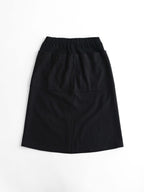 AW2003 ISSEY MIYAKE PLANTATION BLACK SKIRT