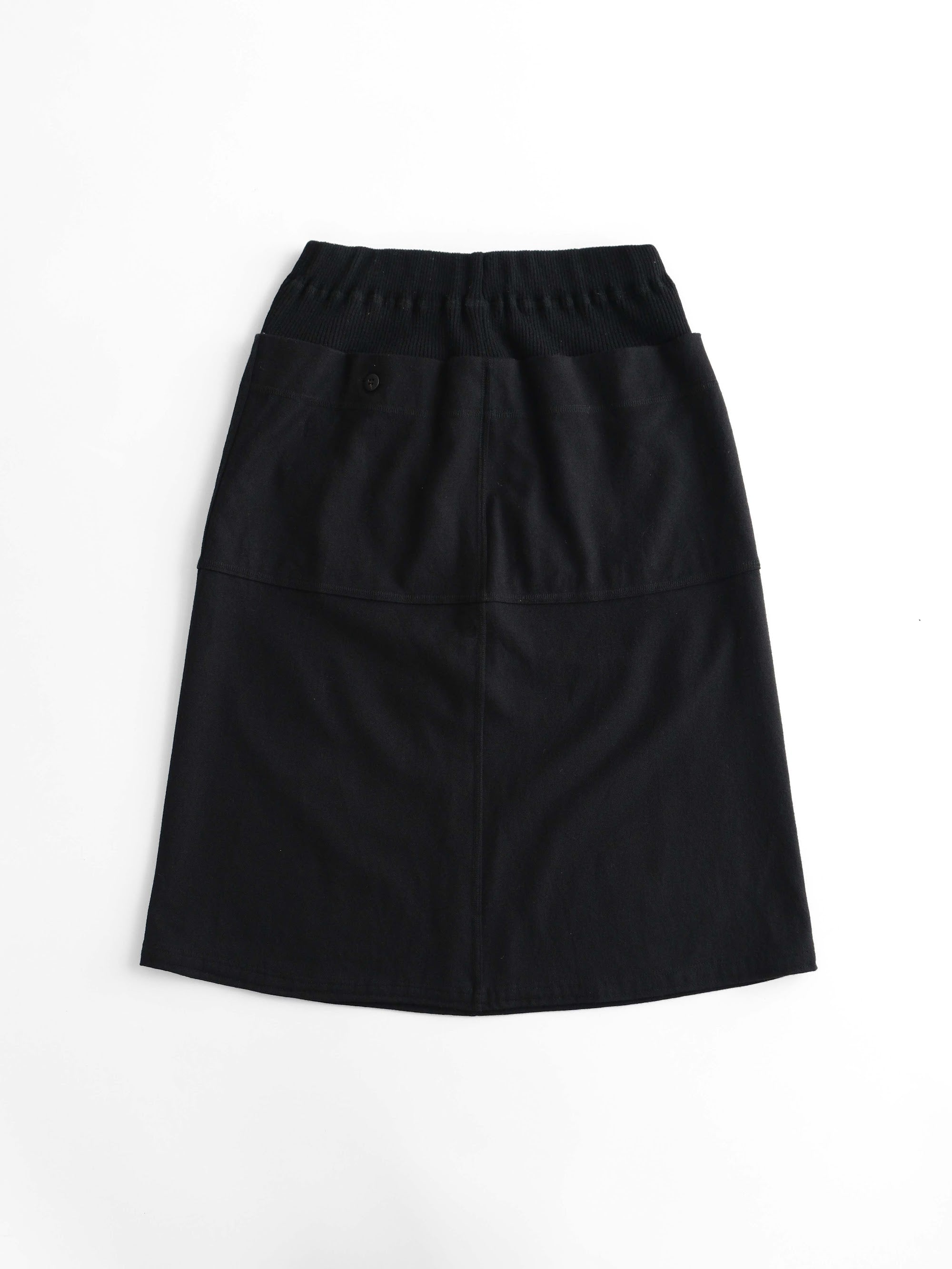 AW2003 ISSEY MIYAKE PLANTATION BLACK SKIRT
