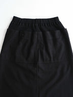 AW2003 ISSEY MIYAKE PLANTATION BLACK SKIRT