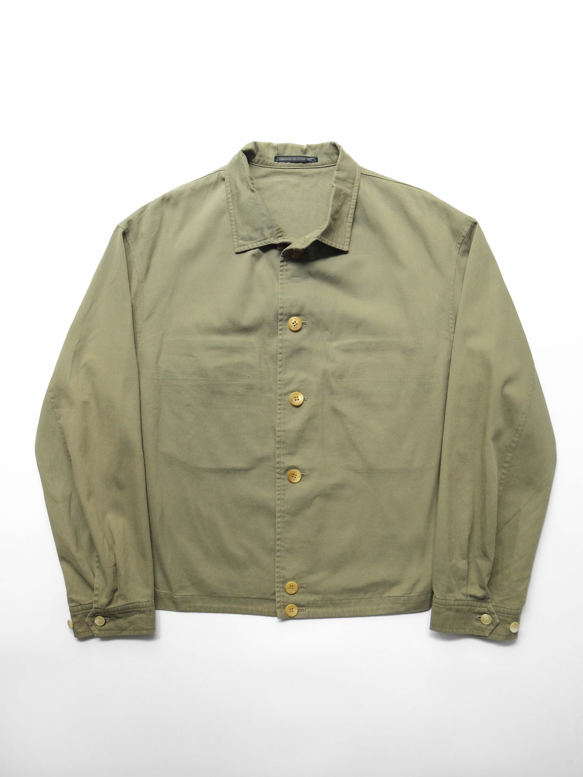 AW2003 YOHJI YAMAMOTO POUR HOMME MOSS MADE IN JAPAN MILITARY JACKET