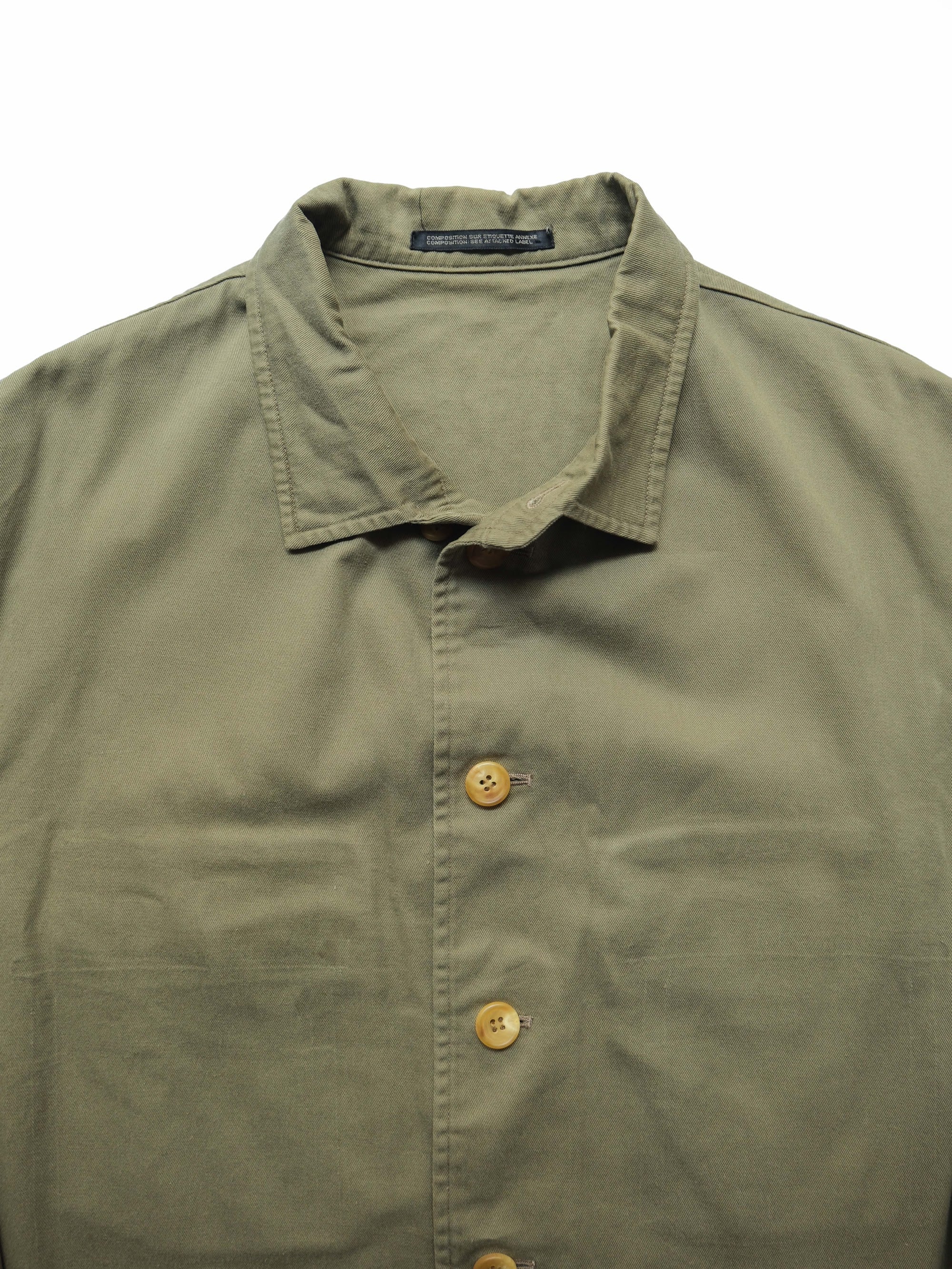 AW2003 YOHJI YAMAMOTO POUR HOMME MOSS MADE IN JAPAN MILITARY JACKET