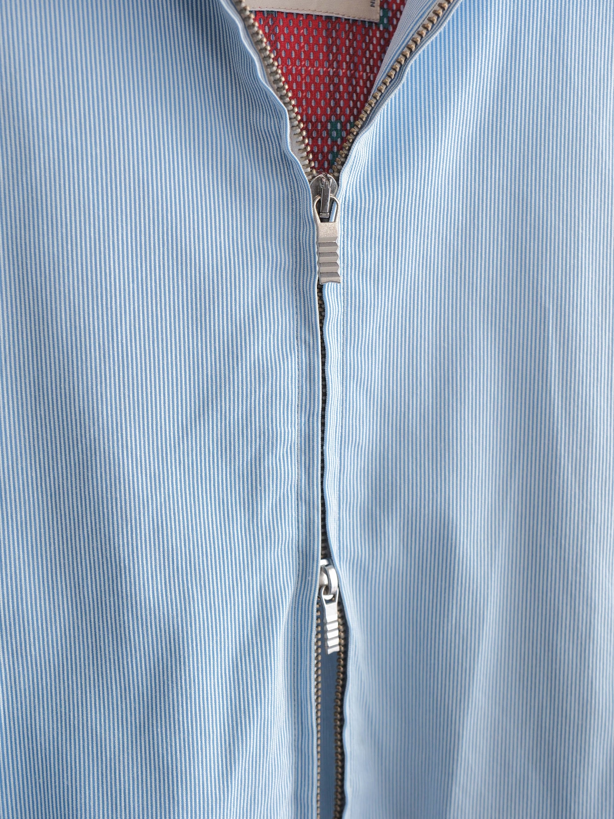 BARACUTA STRIPES BLUE TEXTILE RIBA JACKET