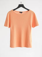 BURBERRY CROCHET / KNIT ORANGE T-SHIRT
