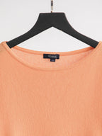 BURBERRY CROCHET / KNIT ORANGE T-SHIRT