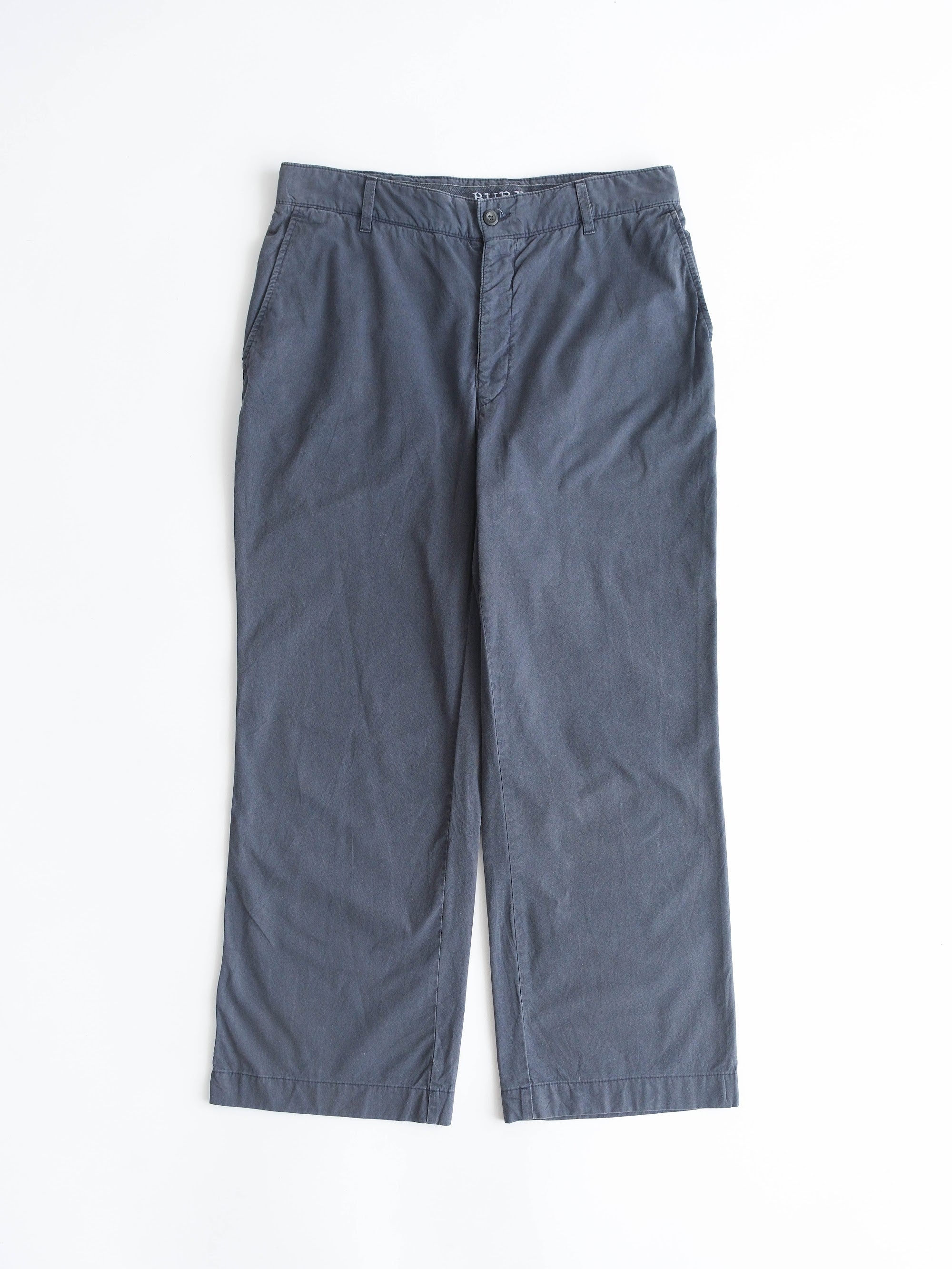 BURBERRY NAVY FADED PANTS