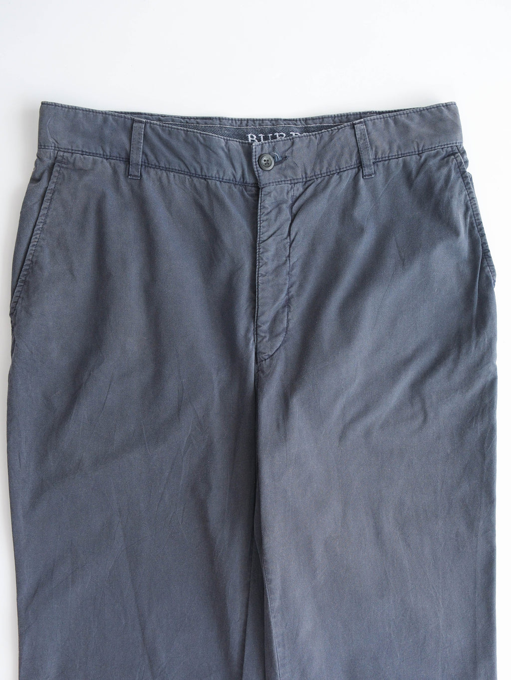 BURBERRY NAVY FADED PANTS