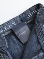 BURBERRY NAVY FADED PANTS