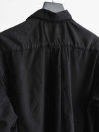 CDG BLACK WOOL LS SHIRT