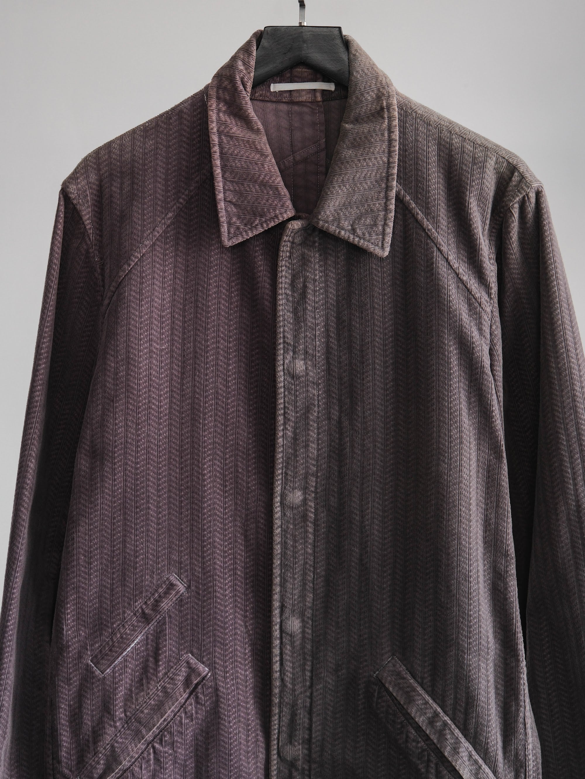 CDG GREY HOMME COAT