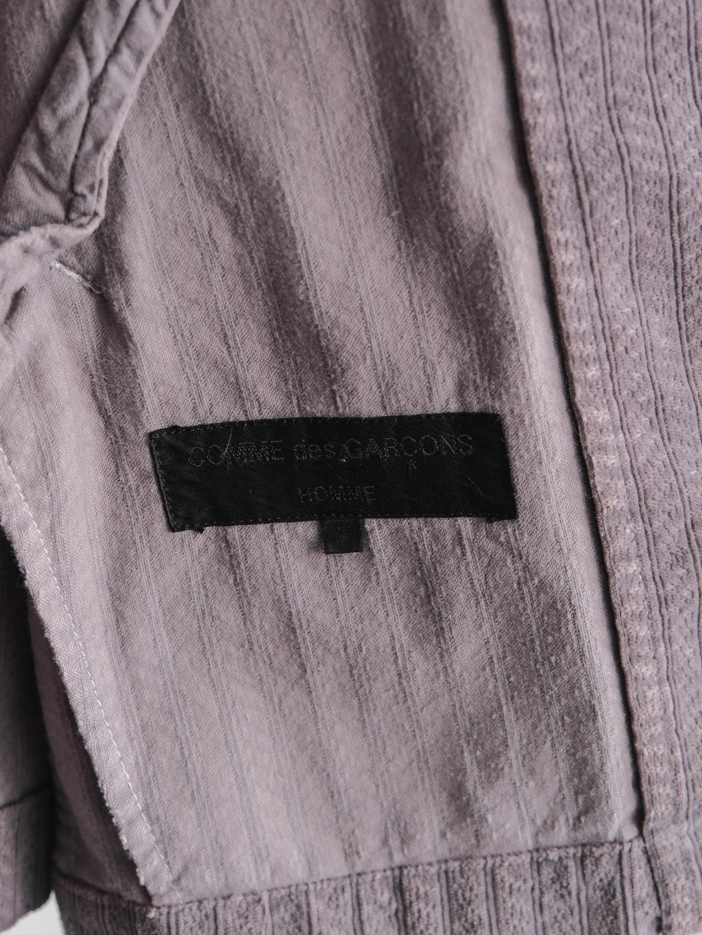 CDG GREY HOMME COAT