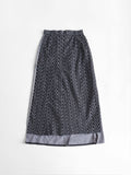 CDG LACE GREY MAIN LINE/ EYELET SKIRT