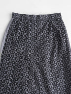 CDG LACE GREY MAIN LINE/ EYELET SKIRT