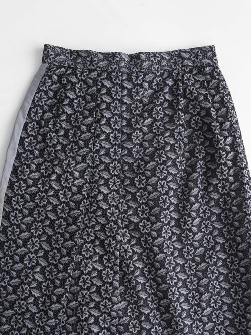 CDG LACE GREY MAIN LINE/ EYELET SKIRT