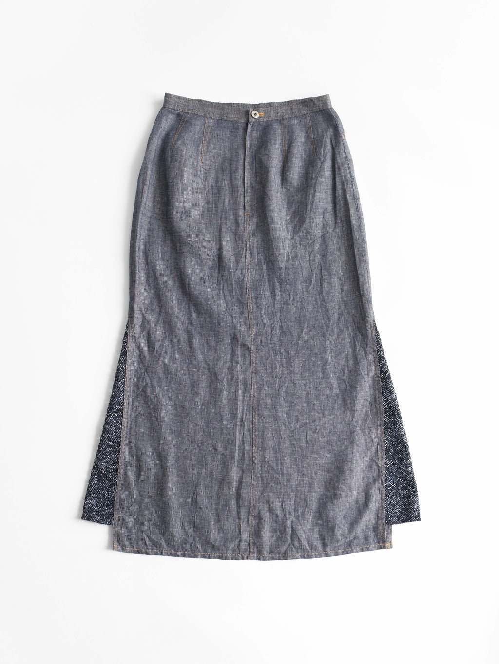 CDG LACE GREY MAIN LINE/ EYELET SKIRT