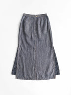 CDG LACE GREY MAIN LINE/ EYELET SKIRT