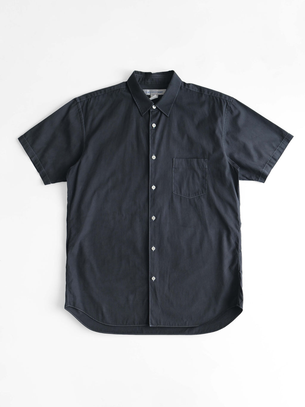 COMME DES GARÇONS SHIRT BLACK MADE IN FRANCE SS SHIRT