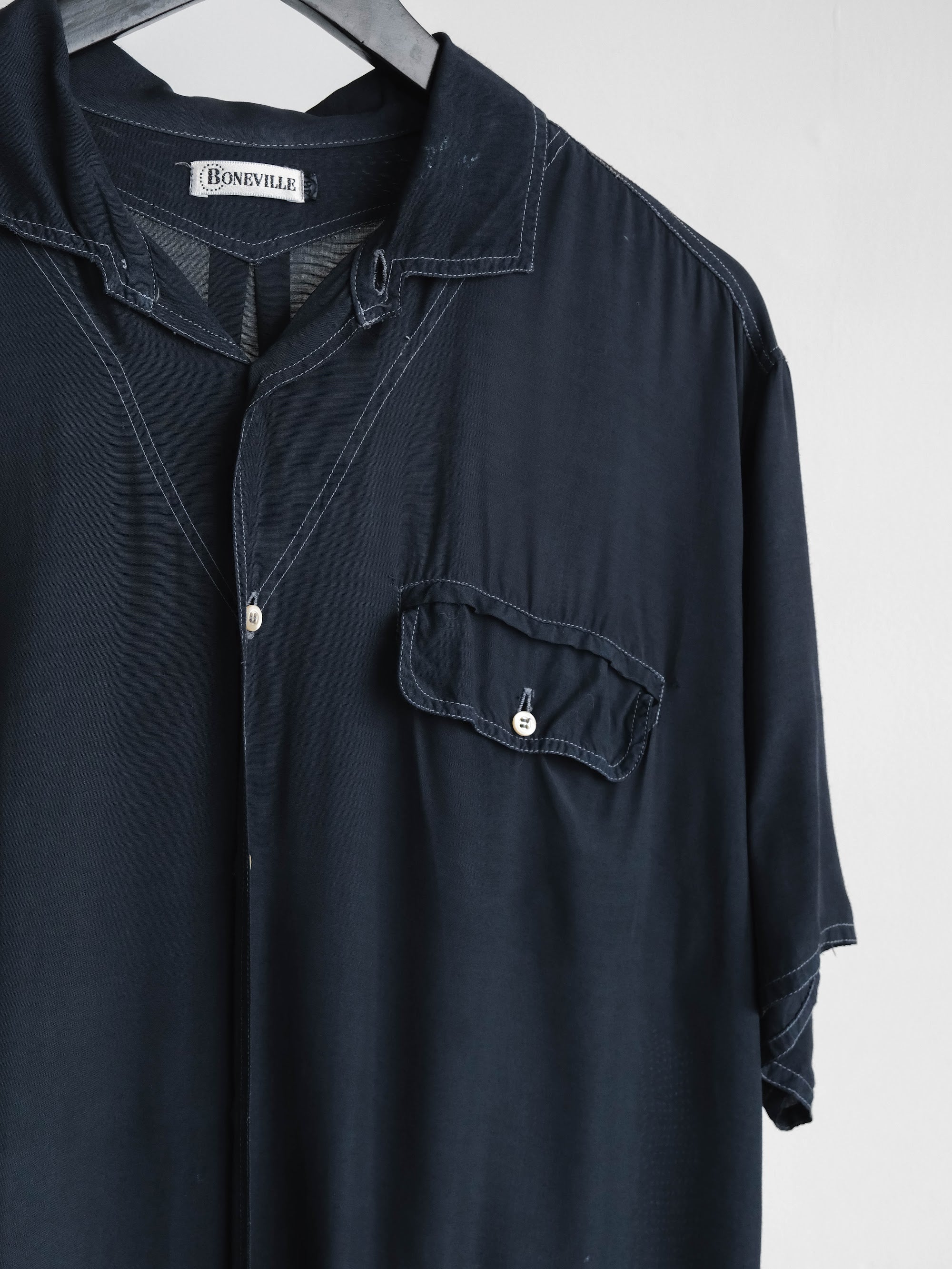 CP COMPANY NAVY BONEVILLE NAVY ARCTIC 989 SS SHIRT
