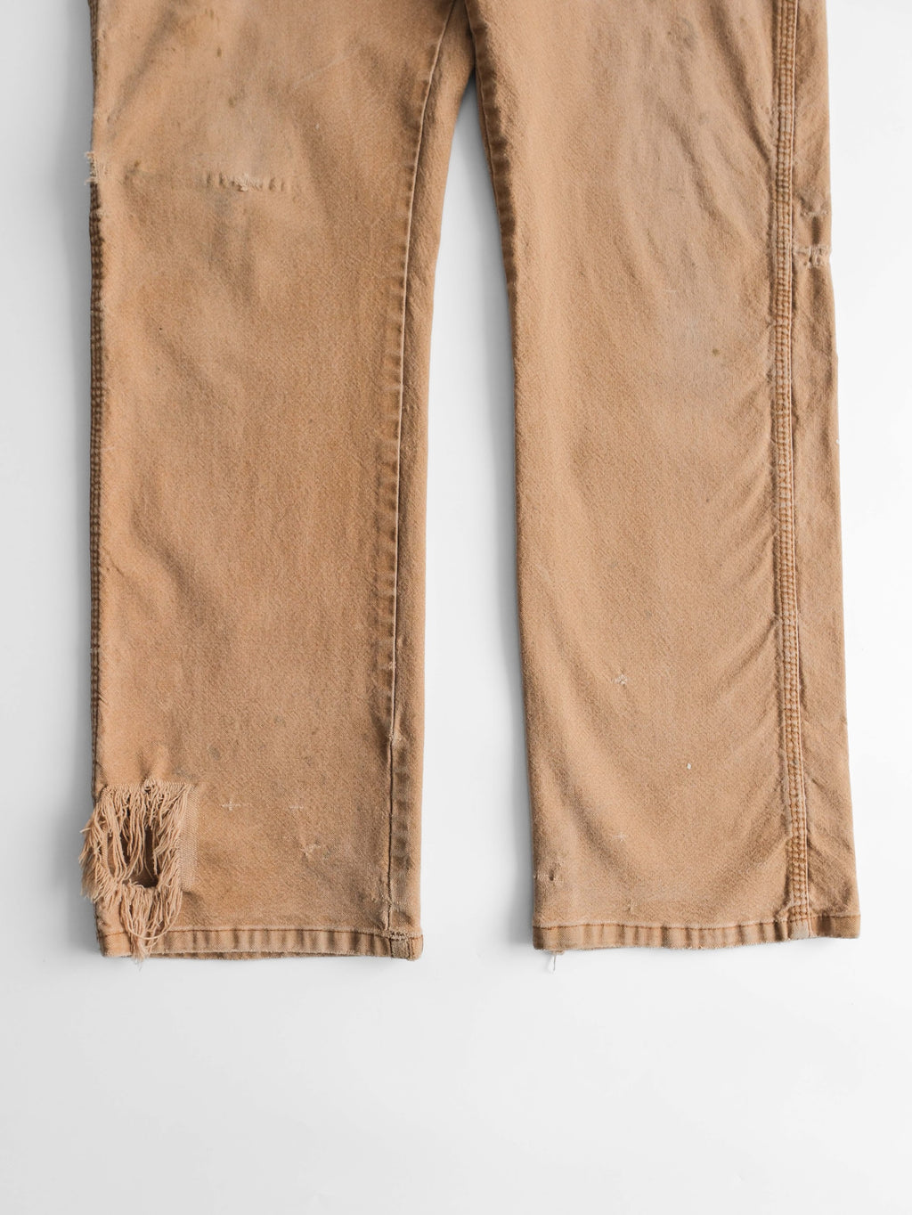 DICKIES BROWN CARPENTER/ DISTRESSED PANTS
