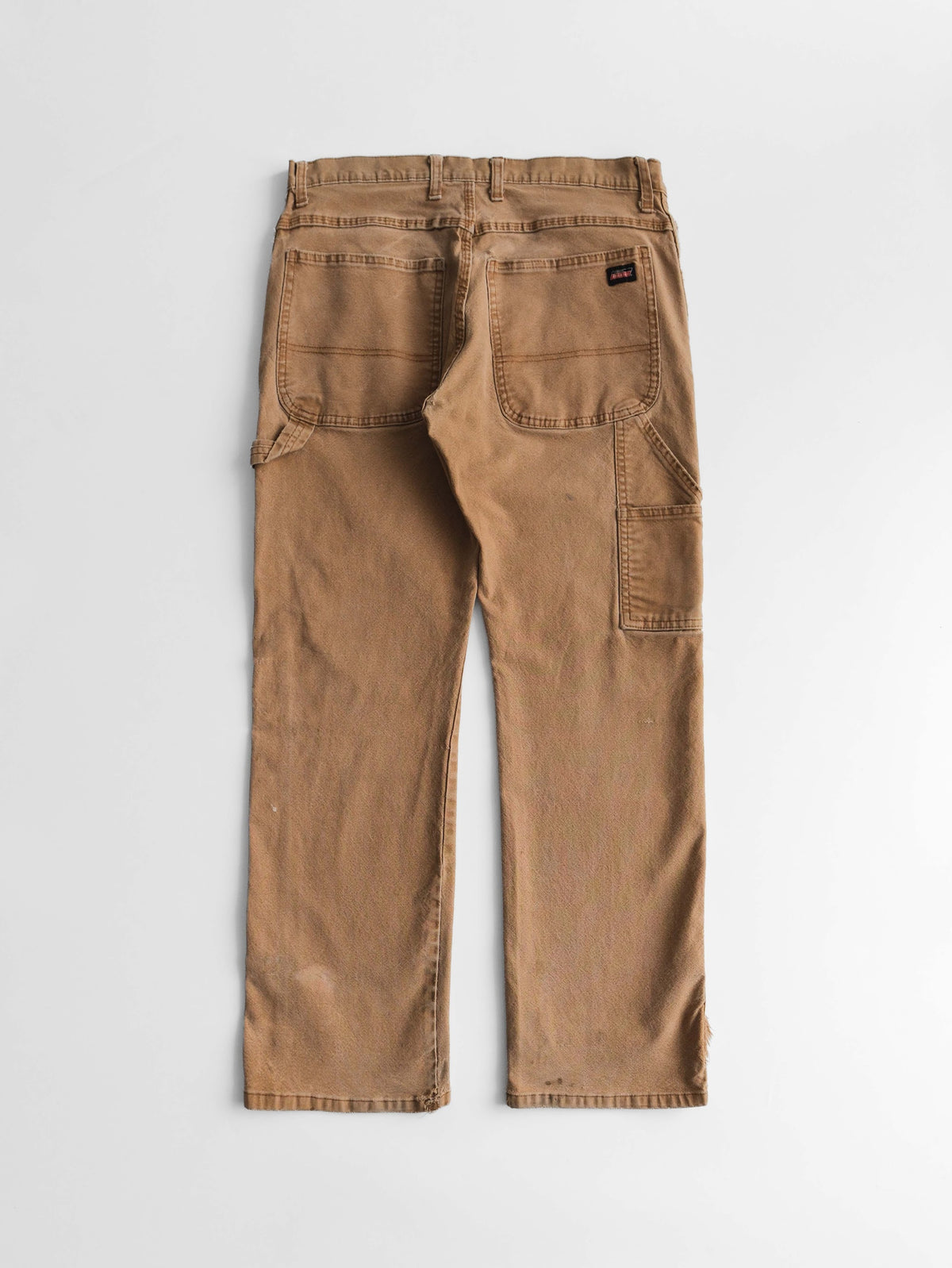 DICKIES BROWN CARPENTER/ DISTRESSED PANTS