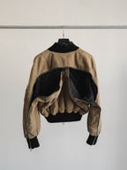 DIESEL MOSS CROP FIT BOMBER JACKET