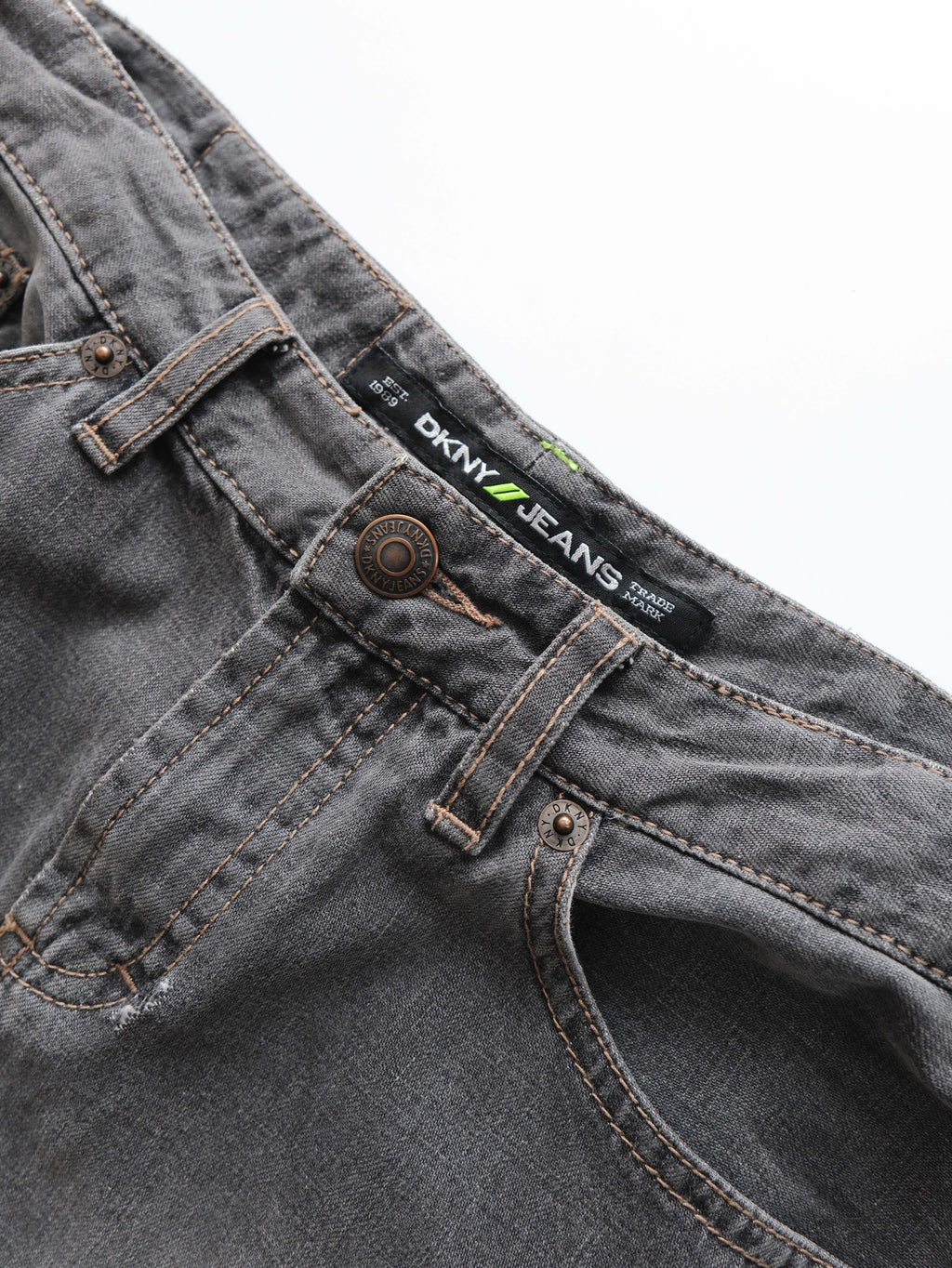 DKNY DENIM GREY SKIRT