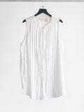 DKNY WHITE JEANS SS SHIRT