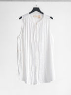 DKNY WHITE JEANS SS SHIRT
