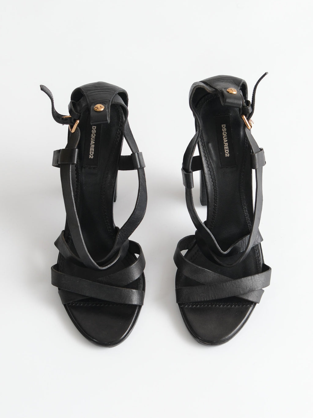 DSQUARED  BLACK HEELS