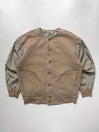 FW1986 ISSEY MIYAKE MEN BEIGE REVERSIBLE  JACKET