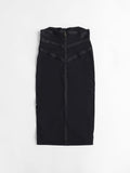 FW2003 GUCCI BLACK "RUNWAY" HIGHWAISTED SKIRT