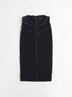FW2003 GUCCI BLACK "RUNWAY" HIGHWAISTED SKIRT
