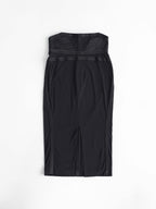 FW2003 GUCCI BLACK "RUNWAY" HIGHWAISTED SKIRT