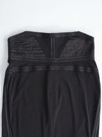 FW2003 GUCCI BLACK "RUNWAY" HIGHWAISTED SKIRT