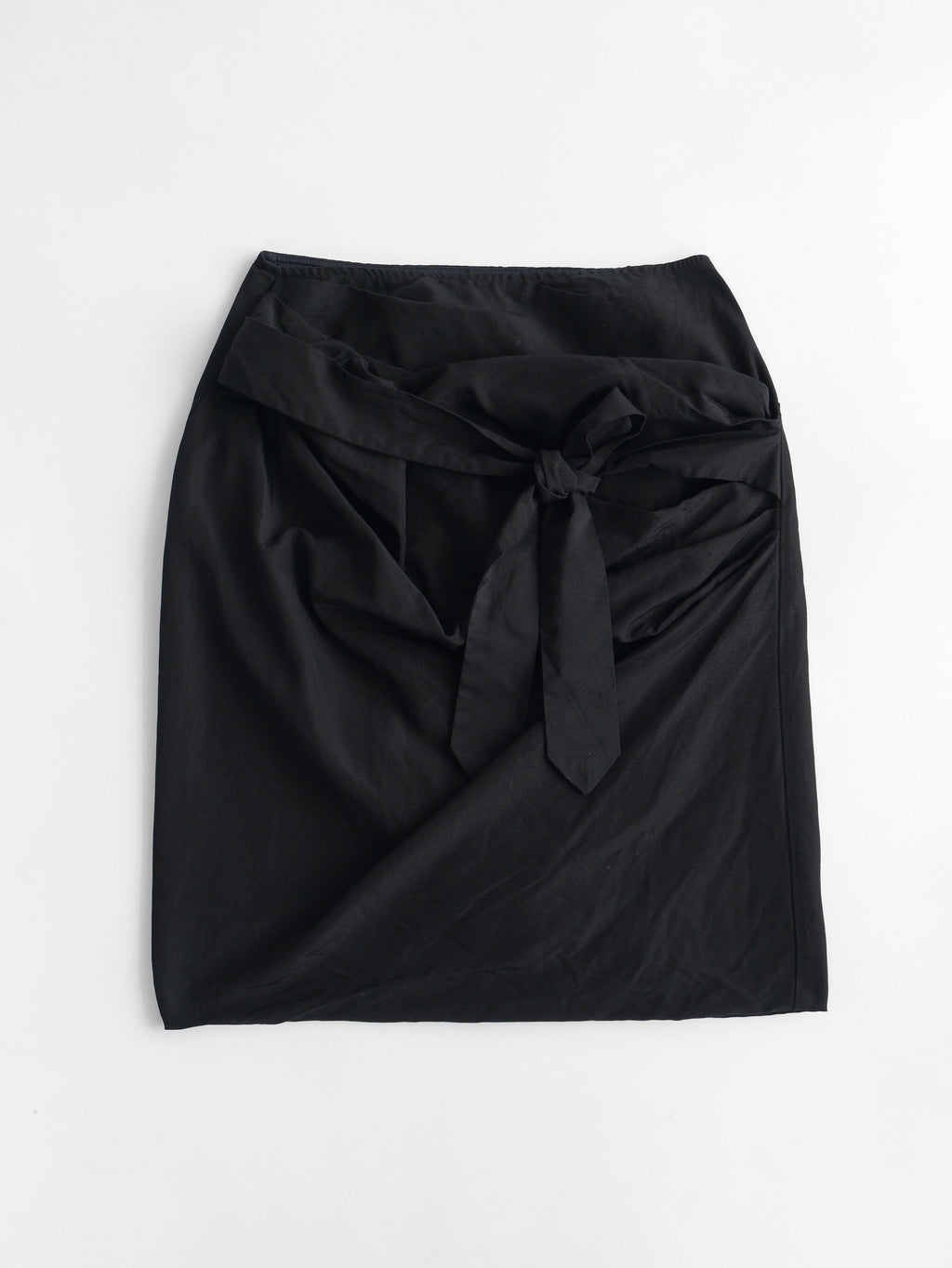 FW2005 DRIES VAN NOTEN BLACK SKIRT