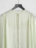 FW2014 GIVENCHY MESH / NET GREEN LS SHIRT