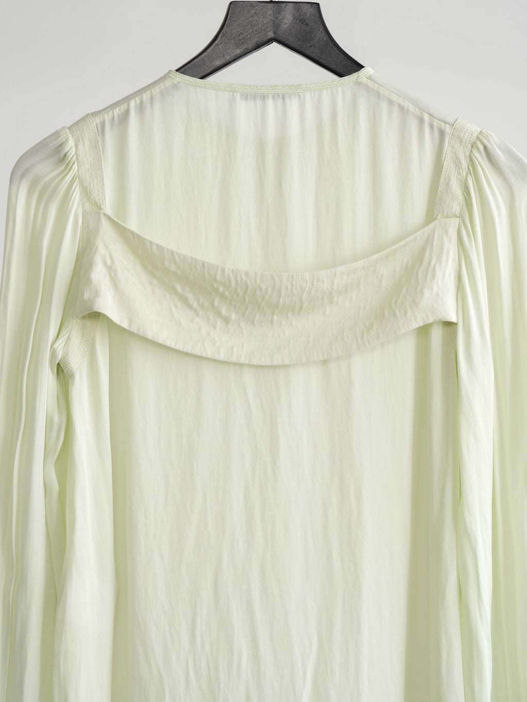 FW2014 GIVENCHY MESH / NET GREEN LS SHIRT