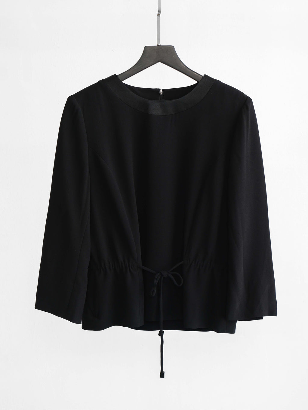 GIVENCHY BLACK " HI FORMAL "  LS T-SHIRT