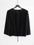 GIVENCHY BLACK " HI FORMAL "  LS T-SHIRT