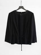 GIVENCHY BLACK " HI FORMAL "  LS T-SHIRT