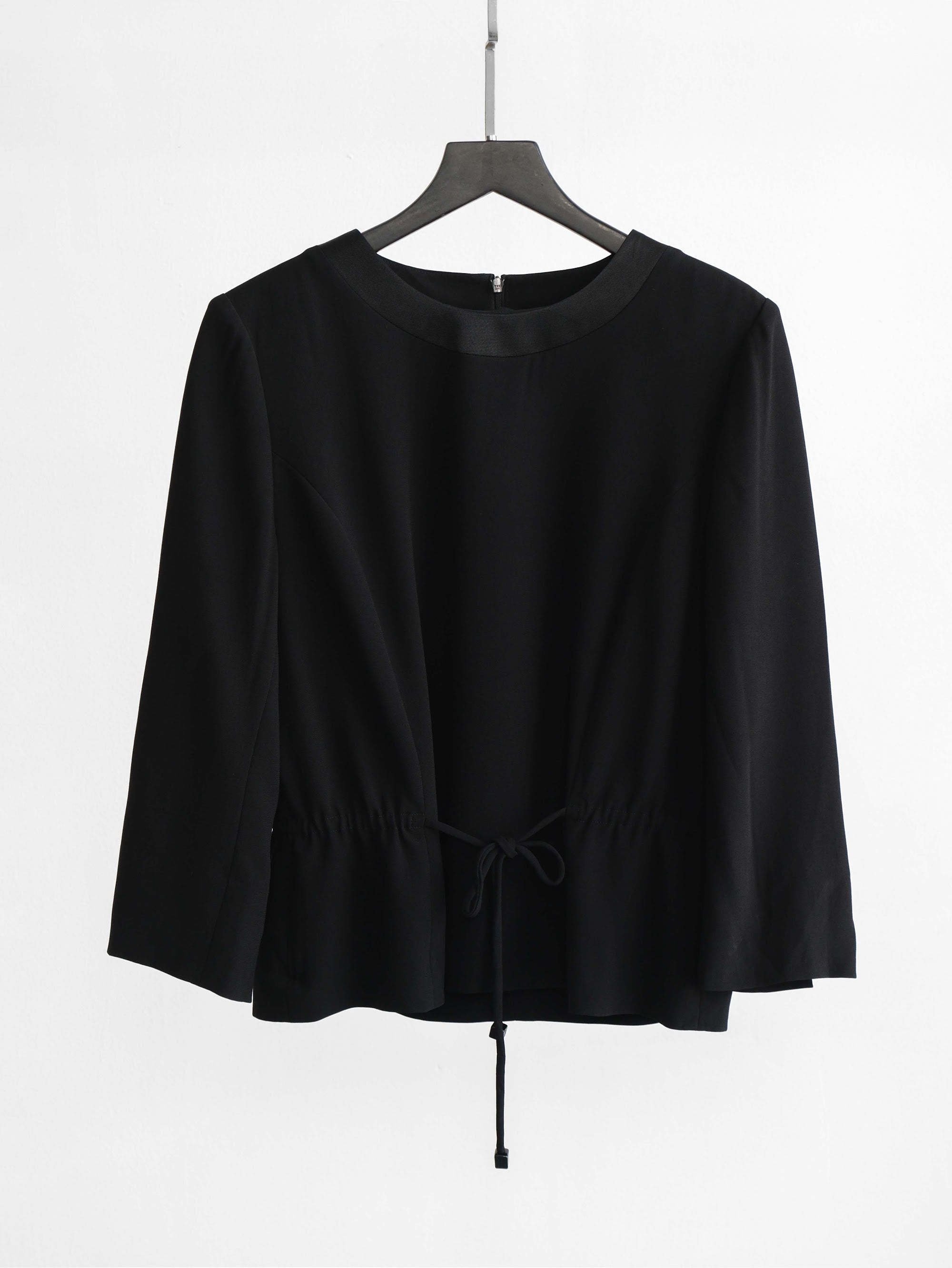 GIVENCHY BLACK " HI FORMAL "  LS T-SHIRT
